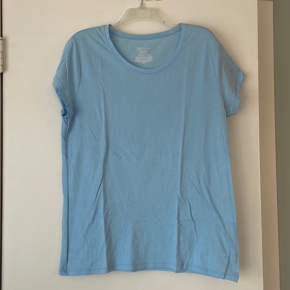 Light blue tee shirt